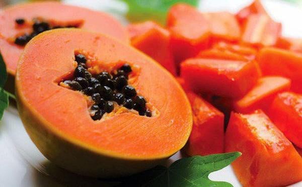 Đu đủ - 7 loại trái cây giúp da thải độc, ít gặp các bệnh về da